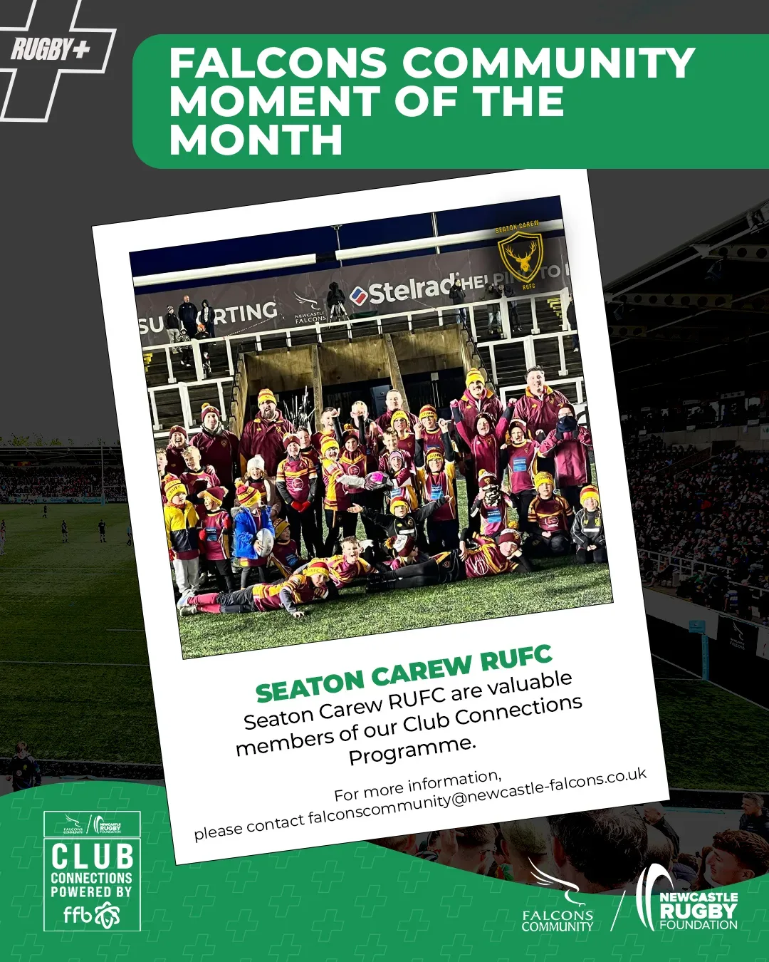Falcons Community Moment of the Month