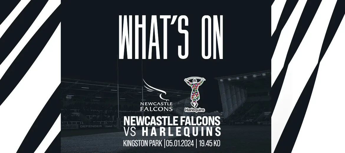 What’s On Newcastle Falcons v Harlequins Newcastle Falcons